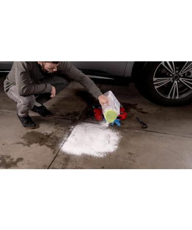 Premium Liquid Spill Kit - 16X More Absorbent than Clay | Commercial-Grade Cleanup for Vomit Urine Oil & All Liquids | Quick Dry Surface & Reusable (5 Qt - Buy Online on GoSupps.com