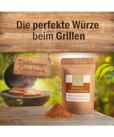  JKR Spices JKR Spices Pulled Pork Spice Rub - Grilled Meat - Dry Marinade for Pork Beef Steak and Vegetables - Spice Mix (1000g) - Buy Online on GoSupps.com