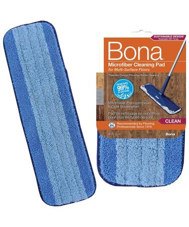 Bona cleaning pad polyester blue 25.5 cm 1 piece (1 pack) - Buy Online on GoSupps.com