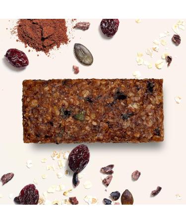 Buy Impact Organic Flapjack - Cranberry & Cacao Nib Cereal Bars (18 x 60g) - Vegan Bio-Certified No Added Sugar Healthy Oats Snack - Buy Online on GoSupps.com