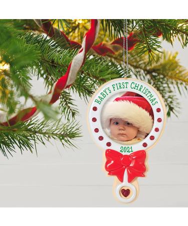 2021 Hallmark Keepsake Baby's First Christmas Photo Frame Ornament - Buy Online on GoSupps.com
