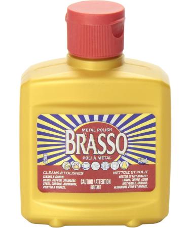 Brasso Metal Polish Cleans and Polishes - Brass Bronze Copper Stainless Steel 142 ml - Buy Online on GoSupps.com