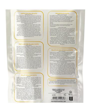 800g Dermawax Exotic Hypoallergenic Waxing Pearls - Gentle Hair Removal for Eyebrows Face Intimate Areas and More - Buy Online on GoSupps.com