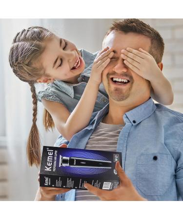 KEMEI Professional Hair Clippers Hair Trimmer for Men Cordless Clippers for Men Haircut Beard Trimmer Mens Grooming Kit Rechargeable Father Day Gifts Km-1115uk - Buy Online on GoSupps.com