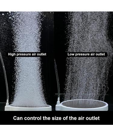 Boxtech Aquarium Air Stone Kit - Nano Bubble Oxygen Diffuser for Aquariums & Hydroponics (100mm) - Super High Dissolved Oxygen - Buy Online on GoSupps.com