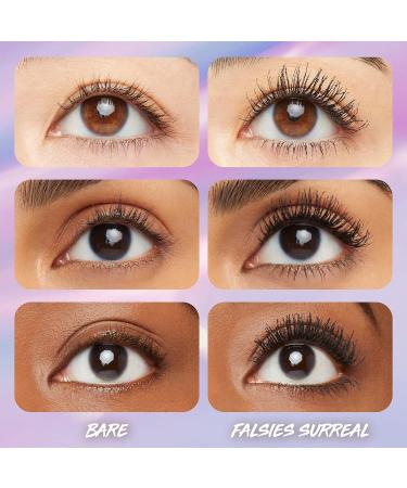 Maybelline The Falsies Surreal Extensions Mascara - Volumizing & Lengthening in Blackest Black | 0.33 Fl Oz - Buy Online on GoSupps.com