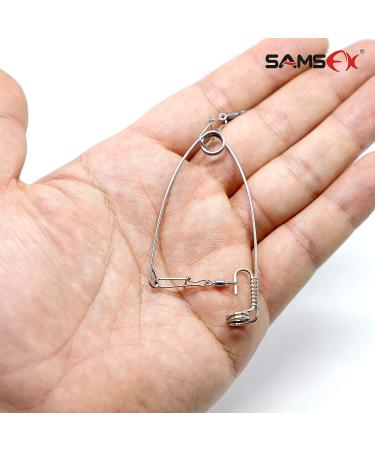 SAMSFX Fishing Spring Hook Emergency Kit - 3PCS with 50M Test Line, 50PCS Baitholder Hooks (3#-12#) | Small Size - Buy Online on GoSupps.com