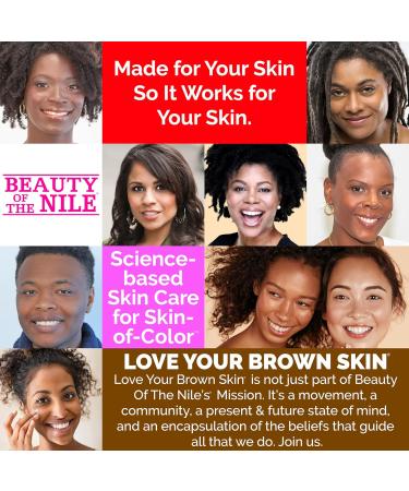 Dark Under Eye Circle Eraser - Vitamin C+ Serum for Skin of Color | Reduce Puffiness & Wrinkles | Beauty of the Nile 1 Oz - Buy Online on GoSupps.com