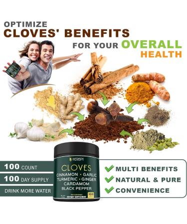 Herbpy Bundle 7in1 Cloves Supplement & 6in1 Beet Root Capsules - Buy Online on GoSupps.com