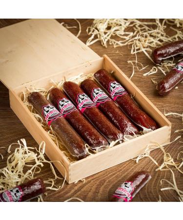 Salami sausage cigar in a noble gift box as an extraordinary gift for men | funny gift | Ideas - Buy Online on GoSupps.com