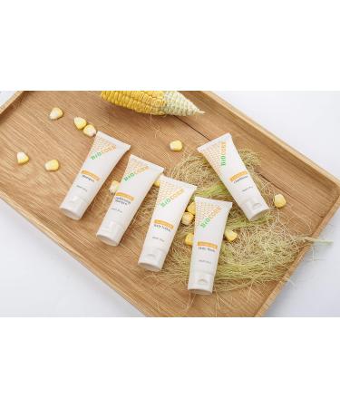 Travel Size Conditioner - 200 Pack Hotel Toiletries (1.1oz/30ml) | Eco-Friendly Degradable Cornstarch Tubes - Buy Online on GoSupps.com