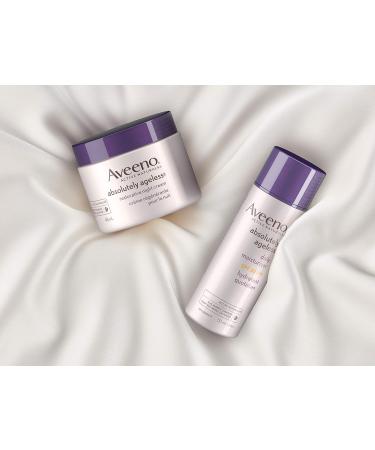 Aveeno Anti Aging Night Cream Active Naturals Absolutely Ageless Restorative Face Moisturizer for Wrinkles and Fine Lines Hydrating Lotion with Blackberry Complex Non-Comedogenic and Hypoallergenic 48ML - Buy Online on GoSupps.com