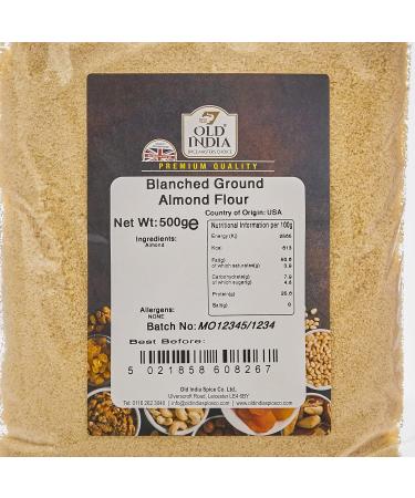 Old India Blanched Ground Almond Flour 500g 500 g - Buy Online on GoSupps.com