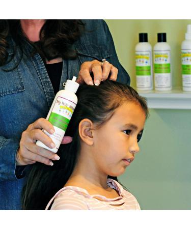 Kid-Safe Dimethicone Oil for Lice Removal - Natural Treatment | 16 fl oz | Treats 2-3 People - Buy Online on GoSupps.com