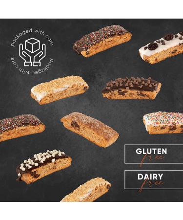 Gluten Free Biscotti Gift Basket | Stunning Cookies Gift Baskets | Chocolate Gift Basket | Food & Beverage Gifts for Men  Women | Care Package for College Students  Corporate Gift  Independence Day  Sympathy  Birthday and  - Buy Online on GoSupps.com