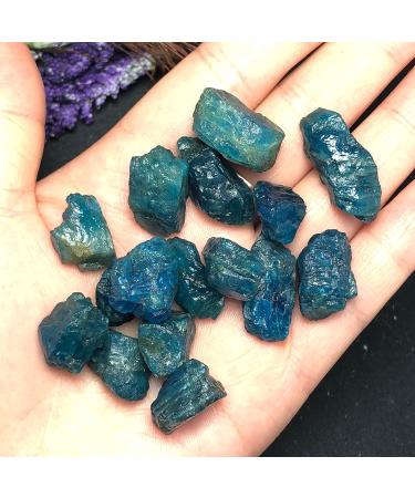 Natural Crystal 8 pcs Natural Raw Blue Apatite Rough Stones Crystal Minerals Gemstone Specimen ERBDRGAZ 8 pieces - Buy Online on GoSupps.com