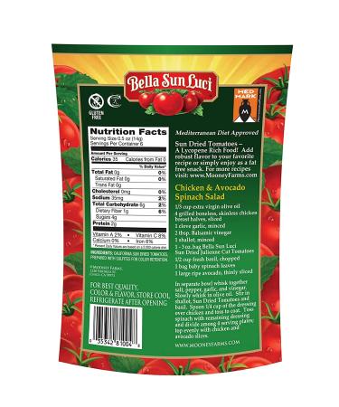Bella Sun Luci Sun Dried Tomatoes Julienne Cut - Premium Quality Sun Dried Tomatoes - Buy Online on GoSupps.com