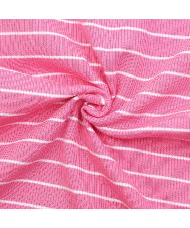 Shop Sychin Combed Cotton Dog Shirts | Quick-Drying Summer T-Shirts for Small Puppies Blue & Pink Striped - Buy Online on GoSupps.com