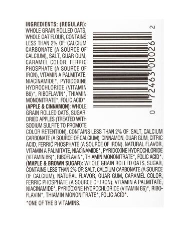 McCann's Instant Oatmeal Variety Pack - 10 Count, Three Delicious Flavors - Buy Online on GoSupps.com