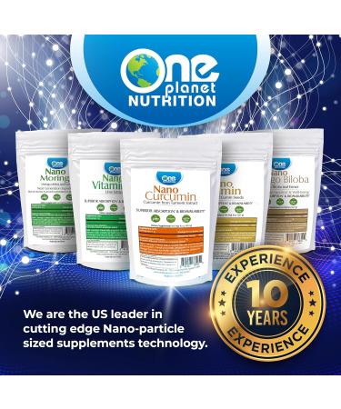 One Planet Nutrition Nano Vitamin C Powder 8 oz (227 Servings) Ascorbic Acid from Lime Extract Nano for Enhanced Absorption Supports Collagen Production & Immune Health Non-GMO Vegan Powder 227 g - Buy Online on GoSupps.com