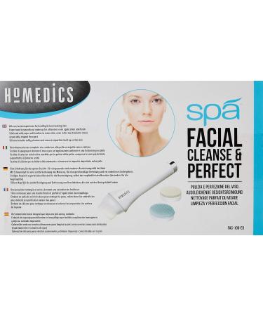 HoMedics Facial Cleansing Brush with Four Attachments - Buy Online on GoSupps.com