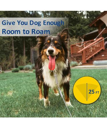 Myaxbd 25ft Dog Leash - Durable 7.6m Outdoor Leash with Shock-Damping Spring for Medium & Large Dogs - Perfect for Training Camping & Courtyards - Buy Online on GoSupps.com