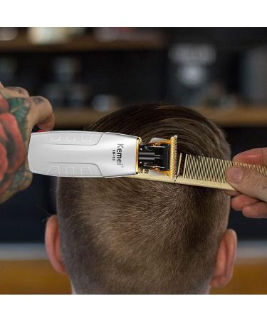 Kemei Professional 0mm Bald Head Hair Trimmer for Men - Cordless Beard & Hair Grooming Kit - Buy Online on GoSupps.com