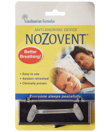 Scandinavian Formulas Nozovent Anti-Snore - 1 Pack