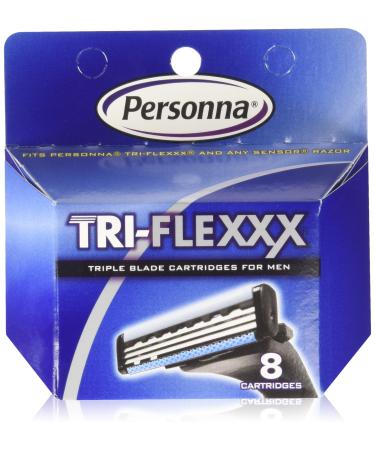 Personna 24 Tri-Flexxx Cartridges - for all Gillette Sensor and Personna Tri-Flexxx Razors (. 3 X 8 Ct) - Buy Online on GoSupps.com
