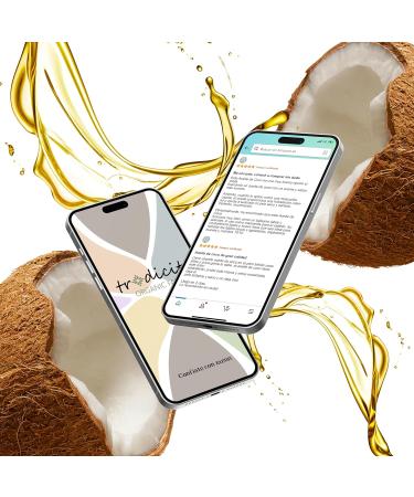 Coconut Oil Hair Mask & Conditioner for Dry, Damaged, Dyed, and Frizzy Hair - 1000 ml - Buy Online on GoSupps.com