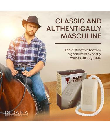 English Leather Fragrance Soap On A Rope for Men - 6 oz (1 Pack) - Buy Online on GoSupps.com