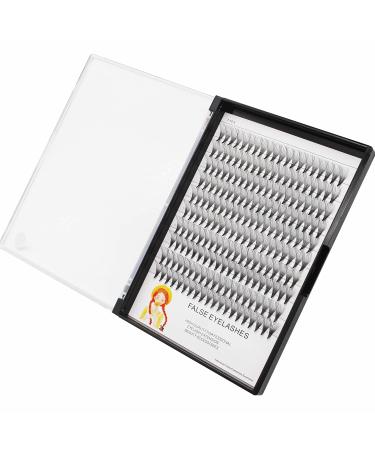 Large D Curl Cluster Lashes - 20 Roots Soft Individual Premade Fans (15mm) | Natural Volume False Eyelashes for International Shipping - Buy Online on GoSupps.com