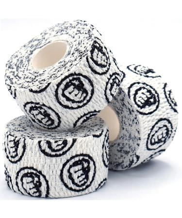 WOD Nation Weightlifting Hook Grip Tape - Bulk Pack 23 Ft/Roll - Comfortable Stretchy Athletic Tape for Weight Lifting Cross Training - Thumb Wrist & Finger Protection White 3pk (23ft Per Roll) - Buy Online on GoSupps.com