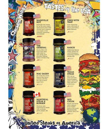 Angus & Oink | The General Tex Mex BBQ Dust | Meat or Vegetable Seasoning Rub | Perfect For Lamb or Vegetables | Vegan Friendly | No Preservatives | 200g - Buy Online on GoSupps.com