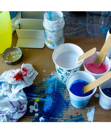 TCP Global Wood Paint Mixing Sticks - 50 Pack for Automotive, Crafts, Airbrush Art - Buy Online on GoSupps.com