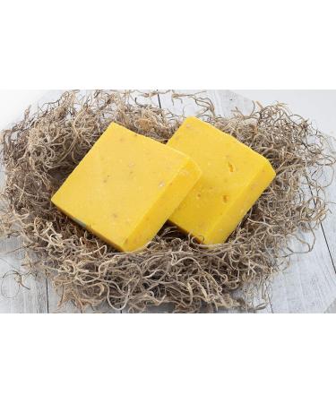 Island Citrus Handmade Men's Soap Bar - Oatmeal Scrub 5oz Castile Natural Soap Masculine Essential Oil Fragrance - Perfect for Anniversary & Wedding Gifts - Buy Online on GoSupps.com
