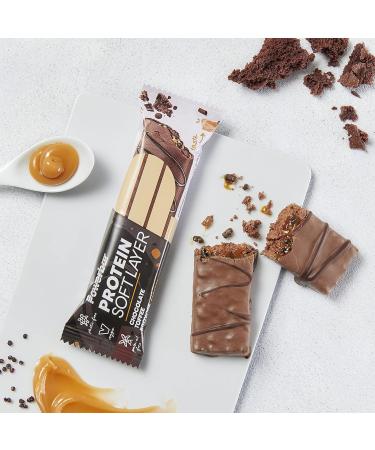 Powerbar Protein Soft Layer Chocolate Toffee Brownie 12x40g | High Protein Snack | Palm Oil Free | International Shipping Available - Buy Online on GoSupps.com