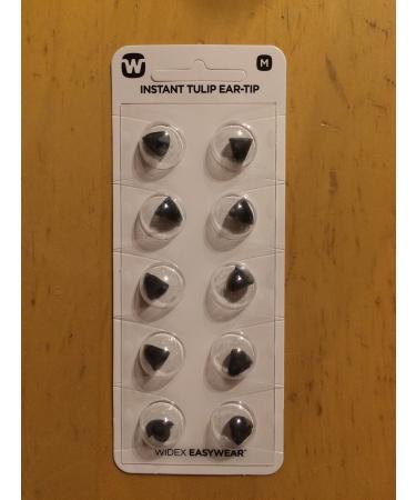 Widex Instant Tulip Ear-Tip Size M 10-pack blistPack for Ex hearing aid devices