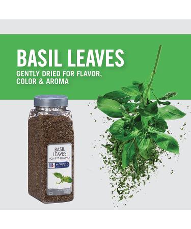 Mccormick Culinary Basil Leaves 5 oz - Authentic Fresh Flavor for Pasta, Pizzas, Poultry & Sauces | Dried Basil Seasoning - 5 Ounce Container (Pack of 1) - Buy Online on GoSupps.com