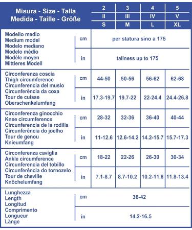 Buy SCUDOTEX Medical Knee Highs - Compression 18-24 Hg Medium Length White Size 4 | Fast International Shipping - Buy Online on GoSupps.com