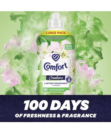 Comfort Creations Apple Blossom Fabric Conditioner - 48 Washes, 1.44L Bottle - Jasmin Scent - Long Lasting Freshness and Fragrance - Pack of 1 - Buy Online on GoSupps.com
