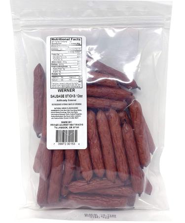 Werner Gourmet Meat Snacks Sausage Mini Sticks - 12 oz. - Buy Online on GoSupps.com