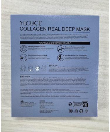 Masque Collag ne Masque Collagene Visage Korean Hydrogel Hydratant pour La Nuit R duction des Pores Am lioration de l' lasticit 34g x 6ea - Buy Online on GoSupps.com