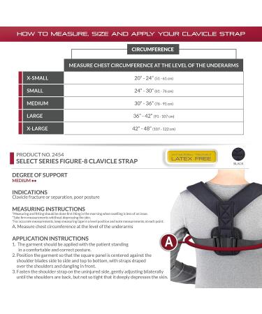 Buy OTC Clavicle Strap - Figure-8 Style Medium | International Shipping Available - Buy Online on GoSupps.com