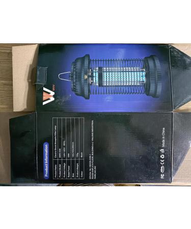 Outdoor Bug Zapper 1600V Electric Mosquito Zapper 19W Electronic Light Bulb Lamp for Outdoor and Indoor(Metal+Plastic) Metal Plastic - Buy Online on GoSupps.com