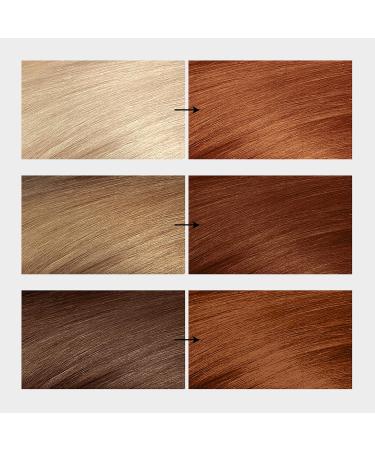 Revlon Colorsilk Permanent Red Hair Dye 3-Pack - Ammonia-Free with 100% Gray Coverage - Light Auburn Shade - Buy Online on GoSupps.com