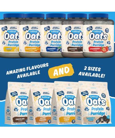 Applied Nutrition Critical Oats Porridge Prot in Prot ine de Whey Prot ines de Lactos rum en Poudre avec Avoine Compl te Isolat de Prot ines ISO-XP Acides Amin s - Buy Online on GoSupps.com