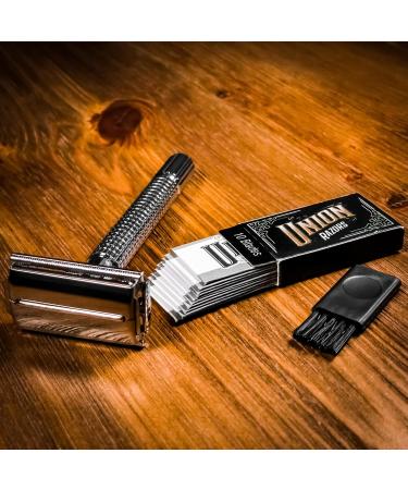 Union Razors ORZ1 German Razor Set - Premium Silver Shaving Kit for Precision Grooming - International Shipping Available - Buy Online on GoSupps.com