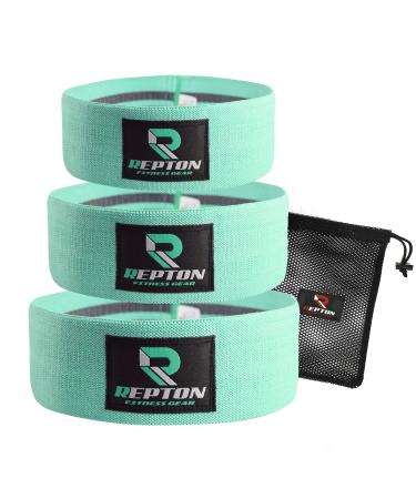 3 Sets Resistance Bands | Glutes Hips and Legs Exercise Band | Ideal for Home Gym Fitness Yoga Pilates & Workout | Women and Men Non-Slip Booty Band | Physio Resistant Loop Aqua
