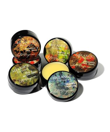 Melange Frangipani & Amber Solid Perfume Single .56 ounces (Frangipani & Amber) - Buy Online on GoSupps.com